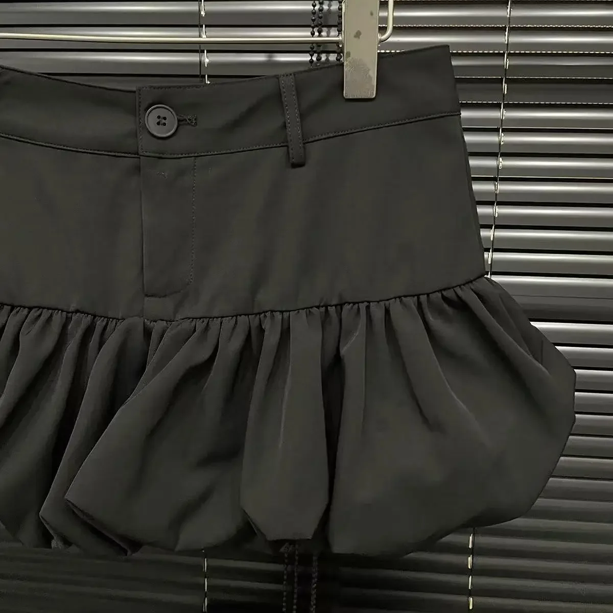 Short Dresses Women Streetwear Fashionable and Versatile Ruffled Skirt Sexy Solid Dress for Female Summer and Spring 2025 New