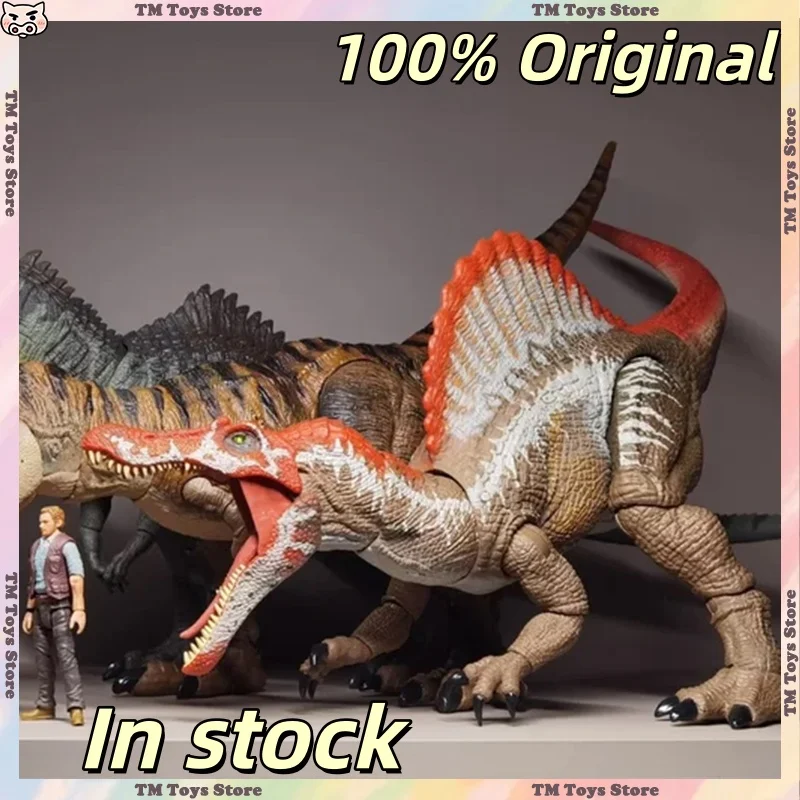 Jurassic World JCH09 Spinosaurus Hammond colección figuras de Anime modelo de dinosaurio figura de acción juguetes coleccionables regalos en Stock