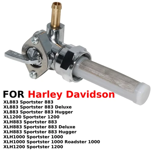 Imagen 1 del producto Interruptor del tanque de combustible de la motocicleta para Harley Davidson XL883 Sportster 883 Deluxe Hugger XL1200 XLH883 1200 OEM:62169-81