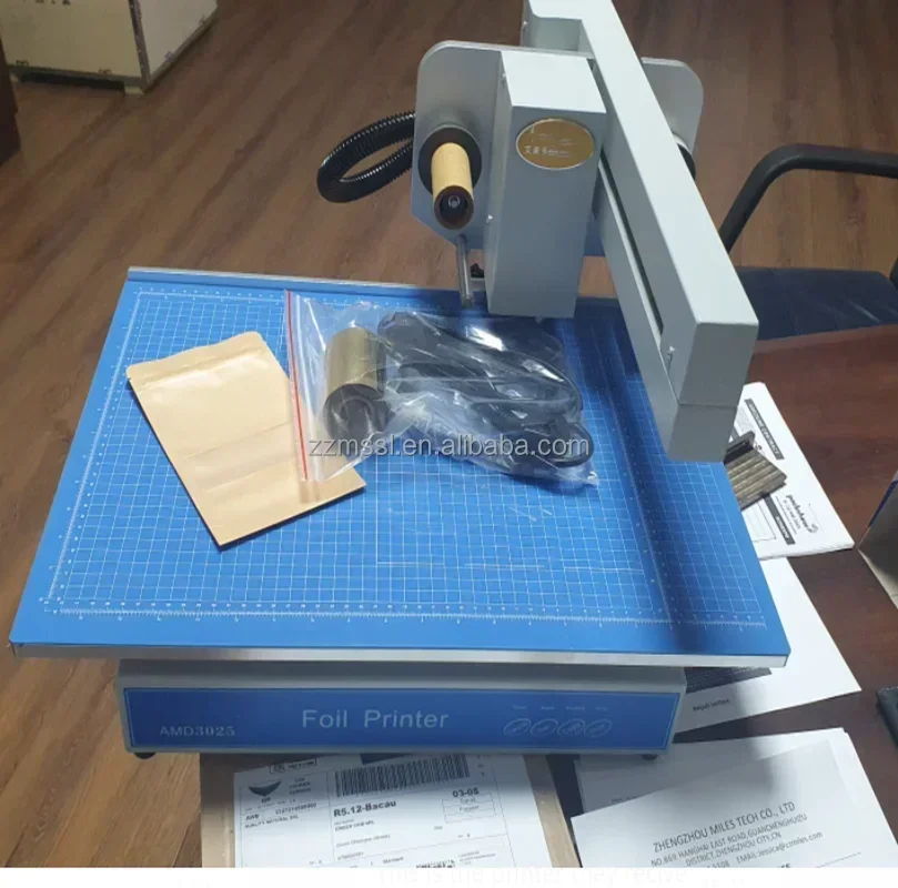 Máquina de Impressão de Fita Dourada Automática Digital para Hot Stamping - Mais Vendida
