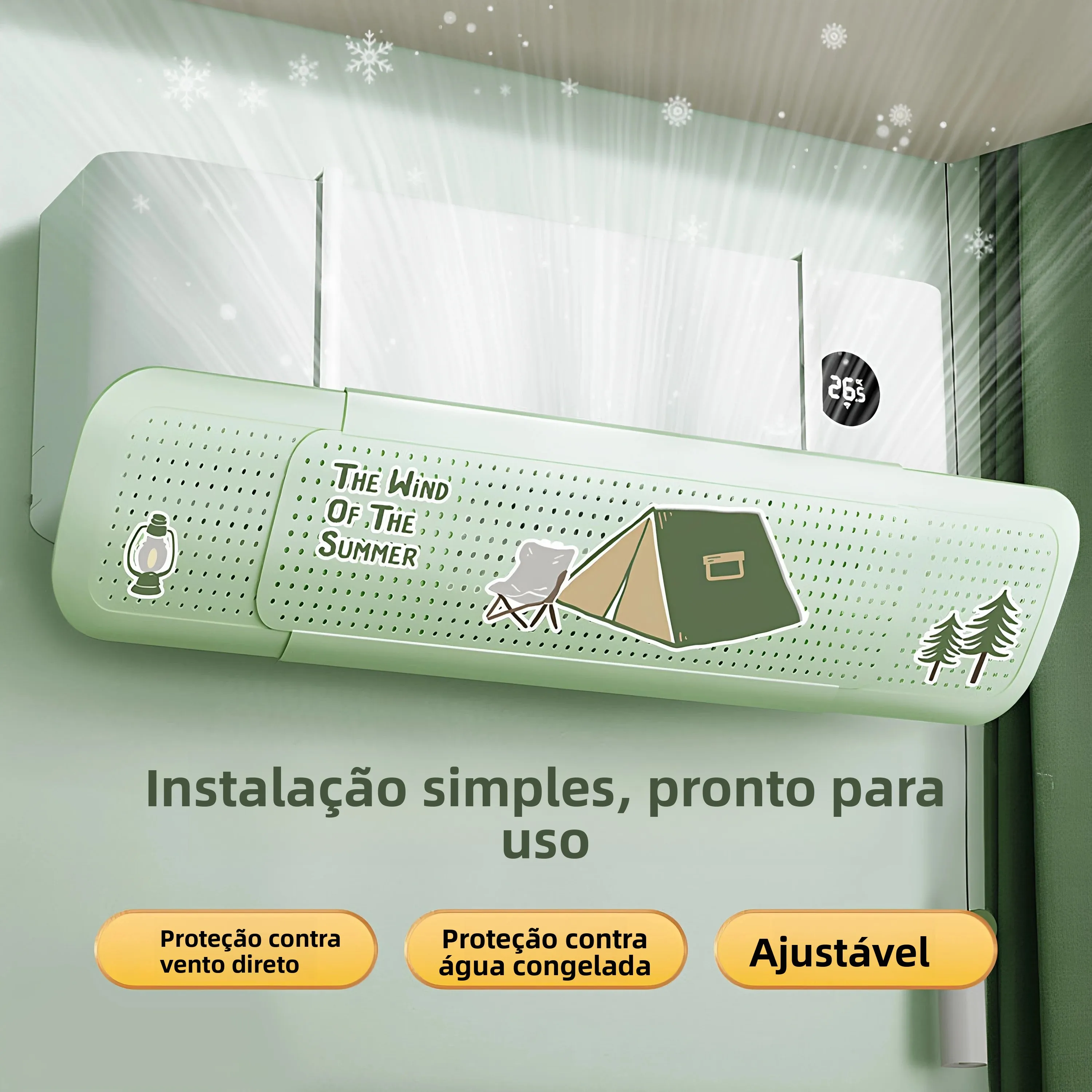 new-2026-wall-mounted-air-conditioner-windshield-universal-air-outlet-grille-postpartum-care-prevent-direct-blow-plastic