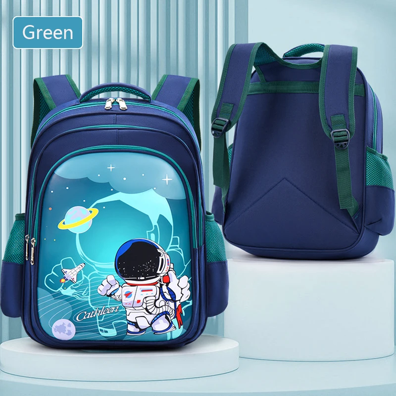 Children Backpack Cute Star Astronaut Kid School Bag Backpack Boy Student Teenagers Waterproof Baby Kindergarten Primary Bookbag