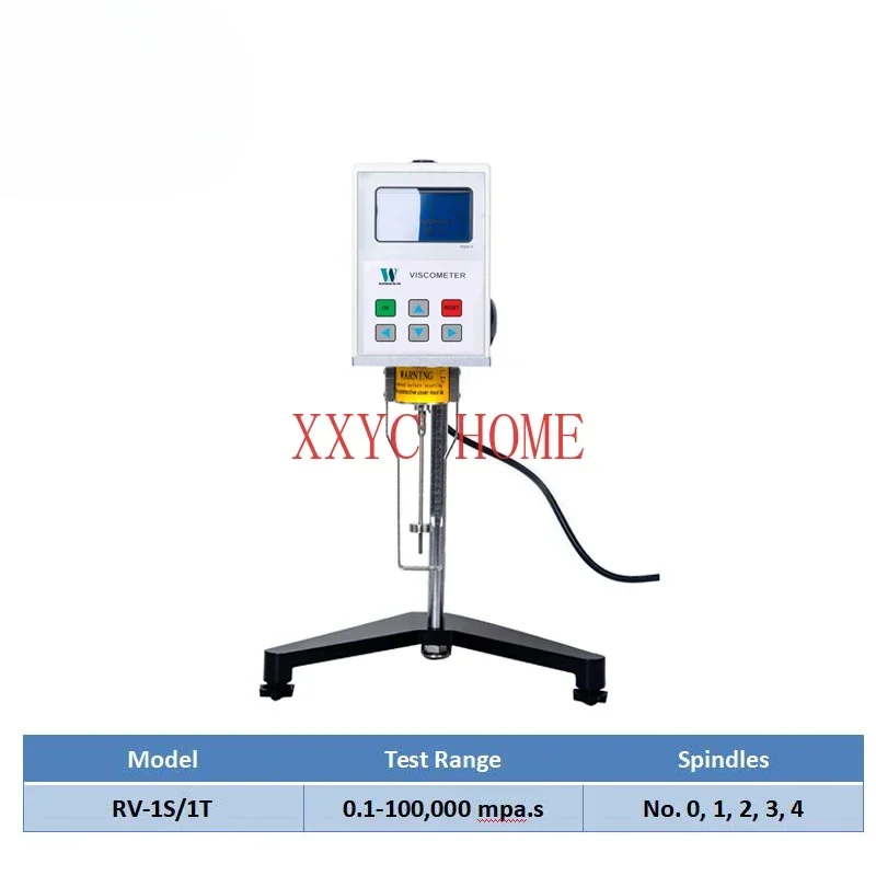 6000000mPa.s 6 Million Cps NDJ-9S NDJ-8S NDJ-5S Viscosity Tester Meter Rotary Digital Viscometer With Temperature Sensor