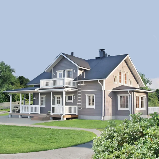 Modern Light Steel Villa Housing Model for Contemporary Residential Projects
