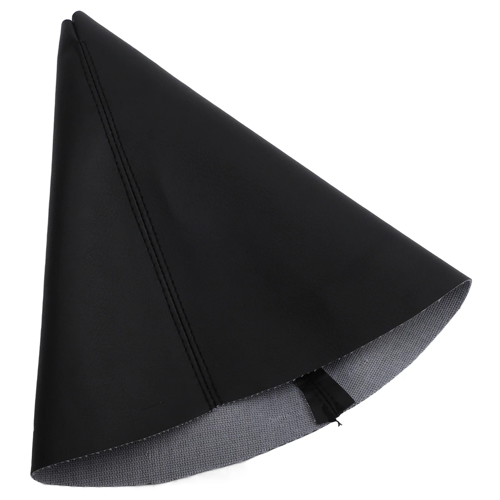 Interior Enhancement BLACK PU Leather Cover Easy Installation Luxury Aesthetic Addition Premium Material Protection