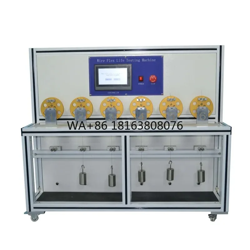Wire Cable Bending Testing Machine Cable Flexing Tester