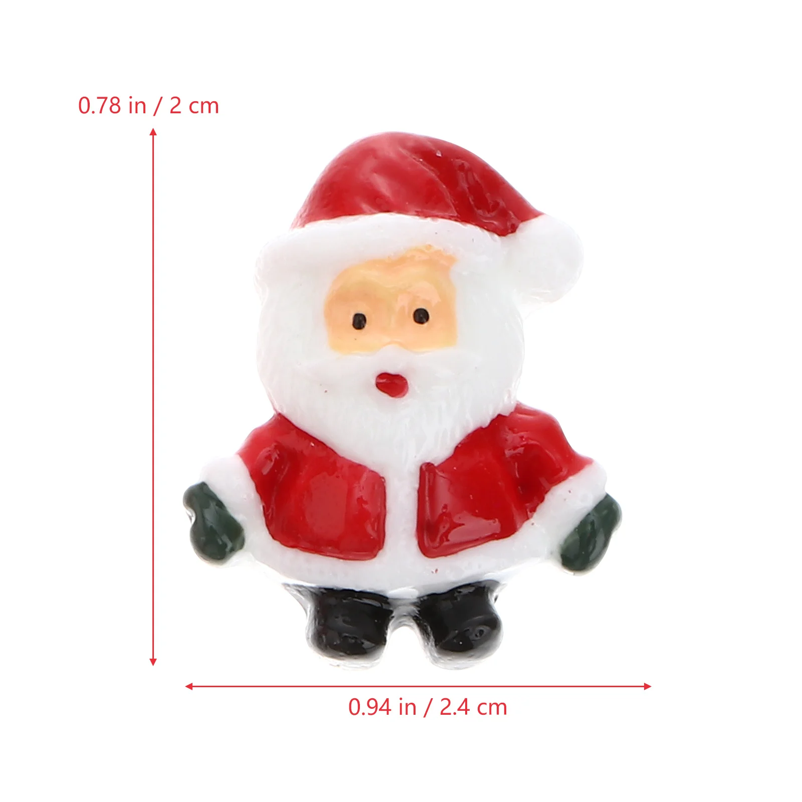 15 قطعة الراتنج احتفالي ثلج الحلي عيد الميلاد ديكور صغير مجموعة لحديقة الديوراما الحرفية مشروع ديكور المنزل الداخلي #2