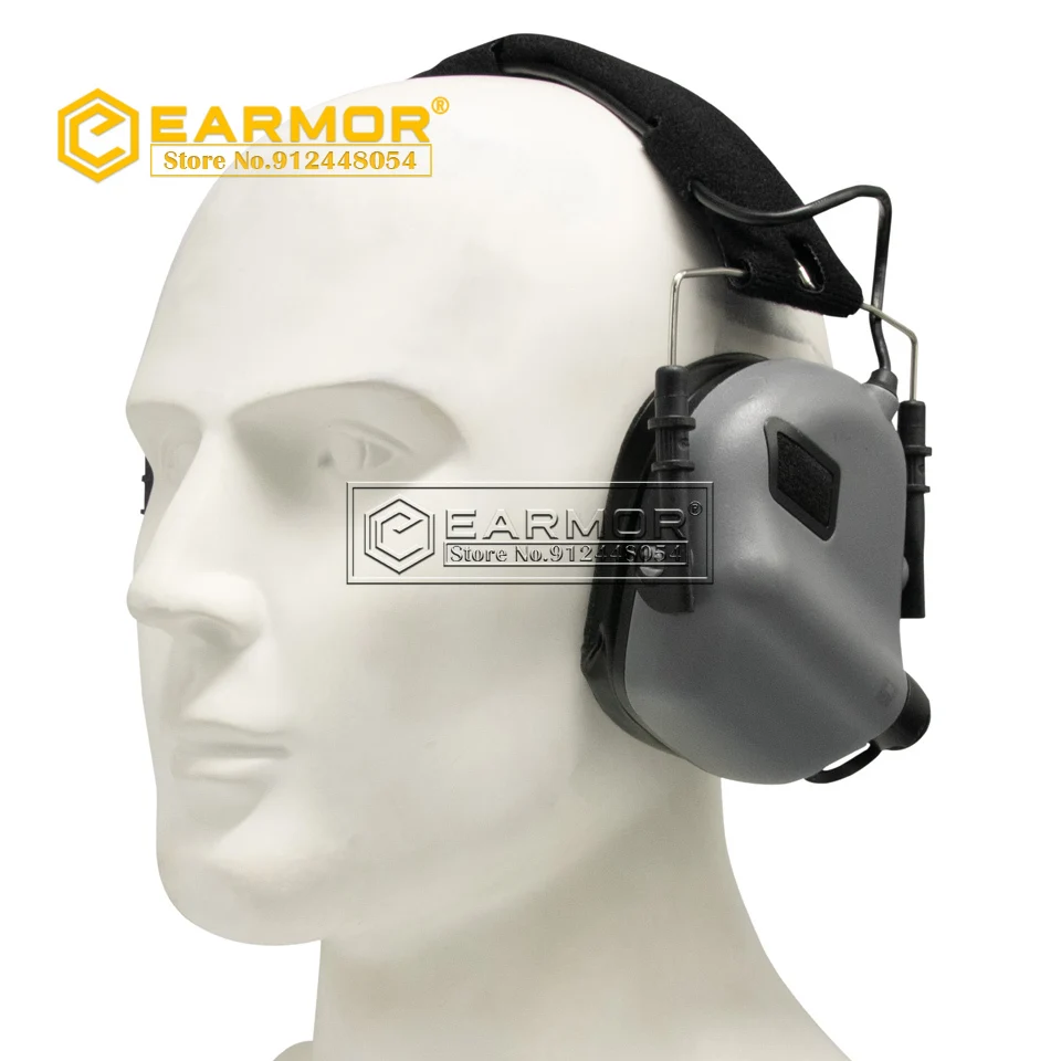 Imagem -04 - Fones de Ouvido Táticos Clearance de Ruído Protetor Auditivo Earmuffs Fone de Ouvido de Tiro Nrr22db Earmor-m31 Mod4