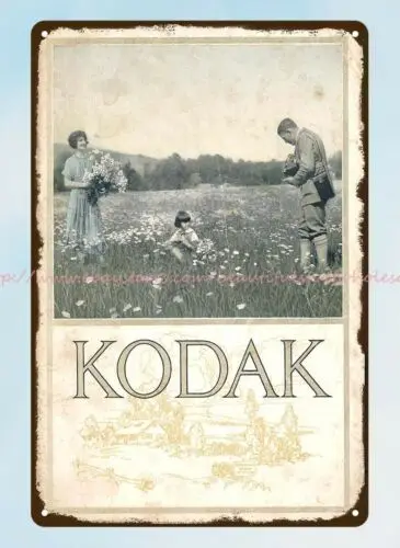 Kodak Catalog 1924 front cover metal tin sign buy decoration online