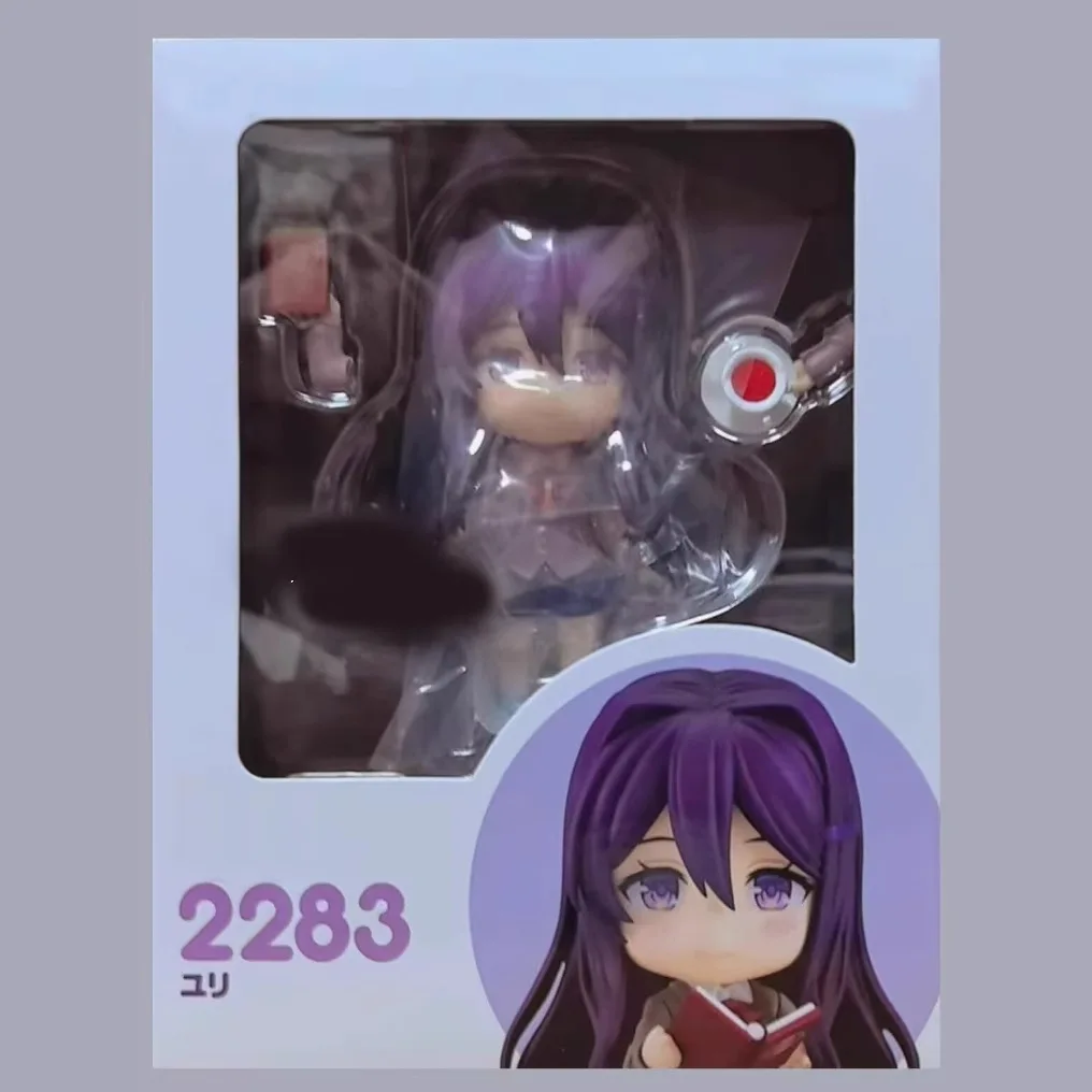 4 TIPOS 10cm Doki Club de Literatura Doki Monika 2250 #   2283 1817 Figuras de acción Colección de juguetes Muñeca Regalo de Navidad con caja
