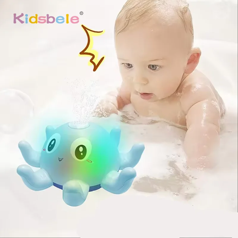 Generico CRIOLPO giocattolo per vasca da bagno, giocattolo acquatico con luce a partire da 1 2 3 anni, giocattolo da bagno con induzione automatica, giocattolo per bambini, 8366-54A Generico CRIOLPO giocattolo per vasca da bagno, giocattolo acquatico con luce a partire da 1 2 3 anni, giocattolo da bagno con induzione automatica, giocattolo per bambini, 8366-54A