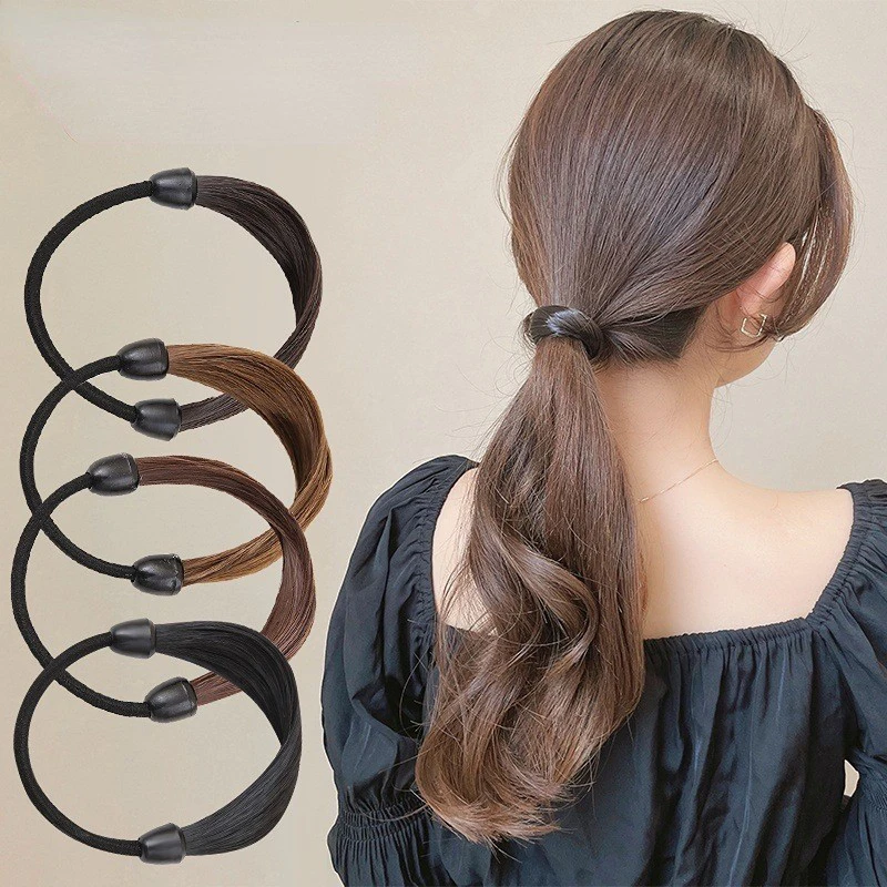 Wig Ponytail Headband Elastic Rubber Band Hairstyling Fixator Styling Tools For Women Styling Tools Hair Accessories