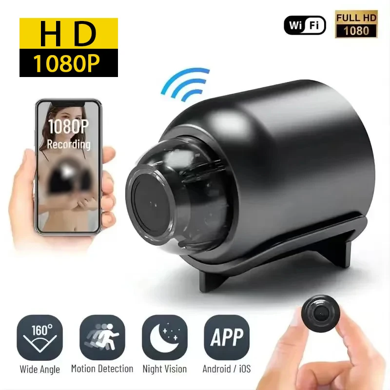 X5 WiFi Mini Camera Wireless Video Recorder Security Protection A9 Camera Smart Home Monitoring Camera For Infants And Pets