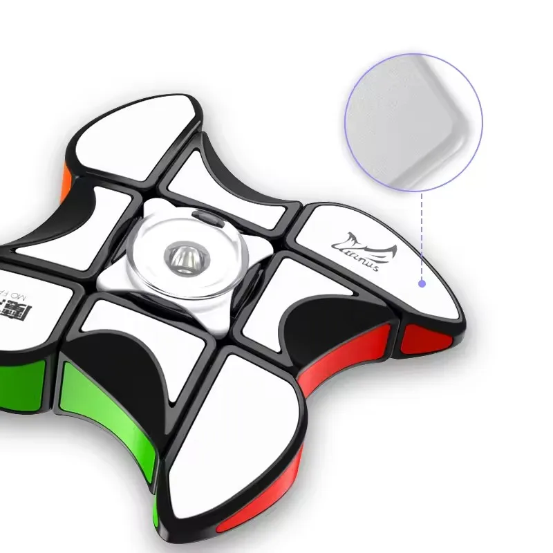 QiYi 1x3x3 핑거 핸드 스피너 S 풍차 업데이트 된 매직 큐브 스피드 큐브 어린이를위한 교육 퍼즐 장난감