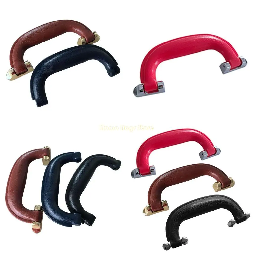 

X90D Hand Bag Plastic Handle with Buckle Handbag Suitcase Handle Replacement Diy Handcraft Bags Making Kits Durable Accessory