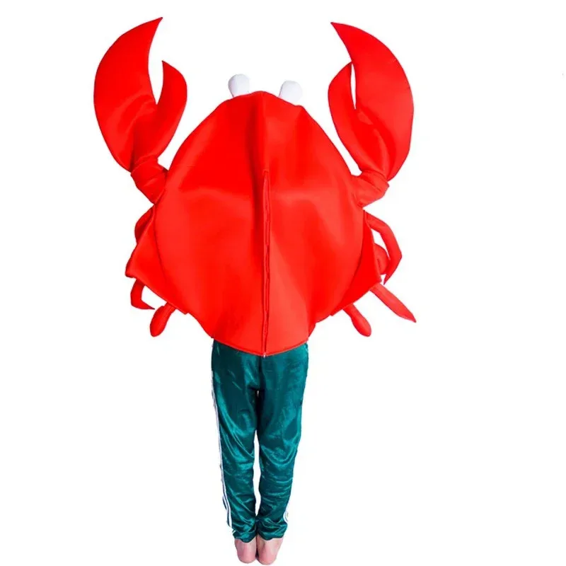 Boston lobster Unisex Adult Crab Lobster Costumes Men Women Sponge Suit Purim Halloween Party Fancy Dress Cosplay