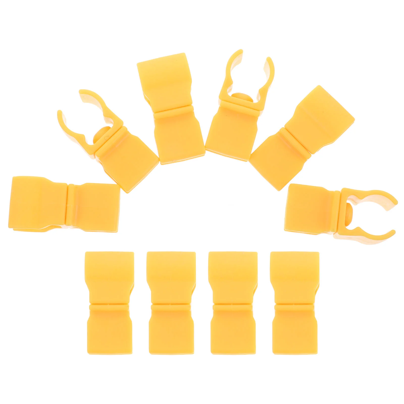 10 Pcs Football Buckle Flag Pole Rope Replacement Keeps Wrapping Around Sspot Markers Soccer Sport Rubber Floor Carpet