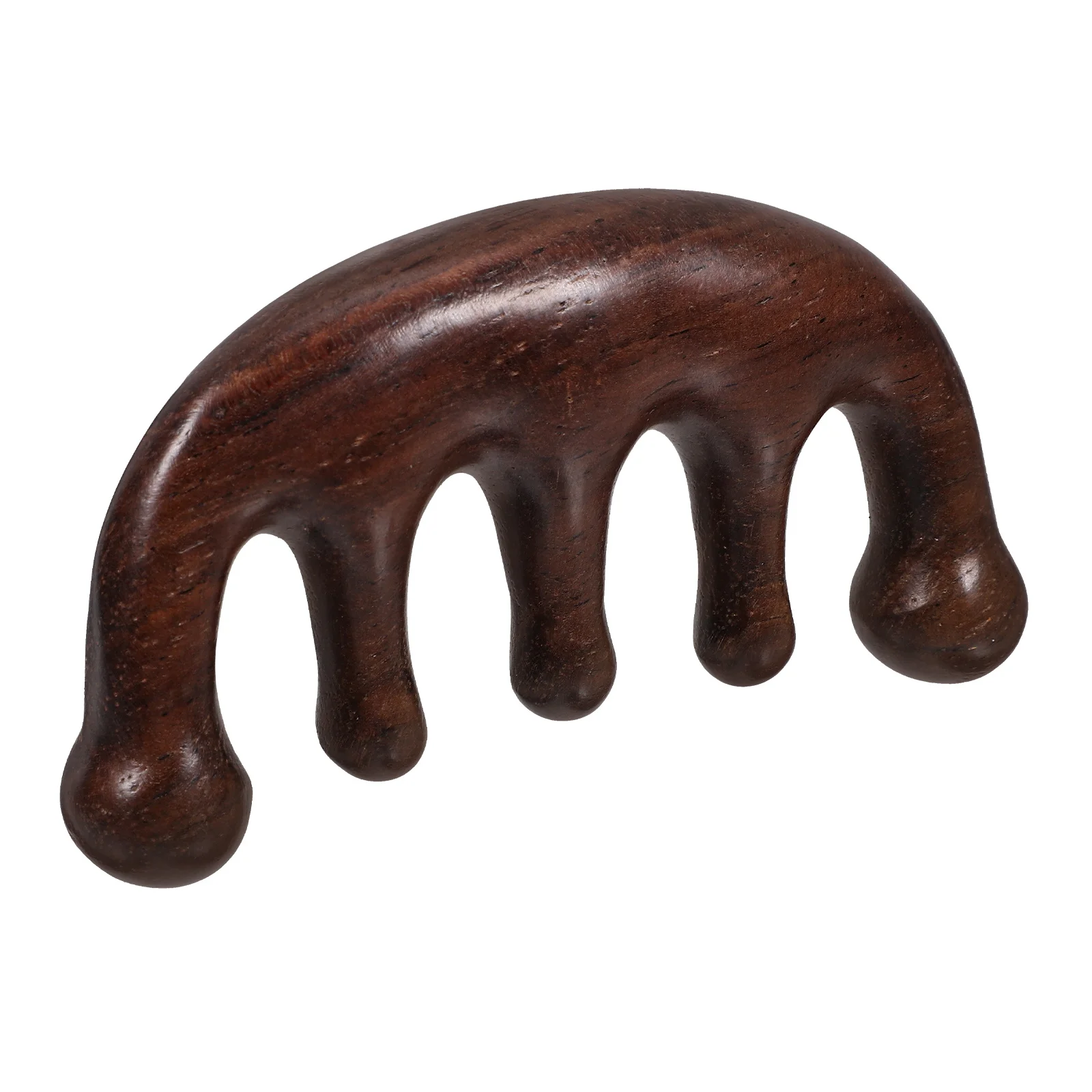 Picture 6: Wooden Wide Tooth Comb for Hair Detangling and Scalp Massage - Natural Wood Massage Comb for Women Men Portable Comfortable