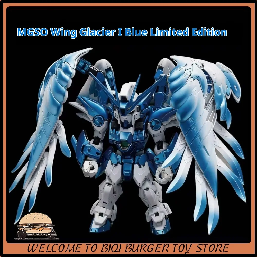 

GaoGao Blue MGSD Angel Wing Zero Q Version Assembly Model Kit Action Figures Robot ABS Models Collection Statue Gifts