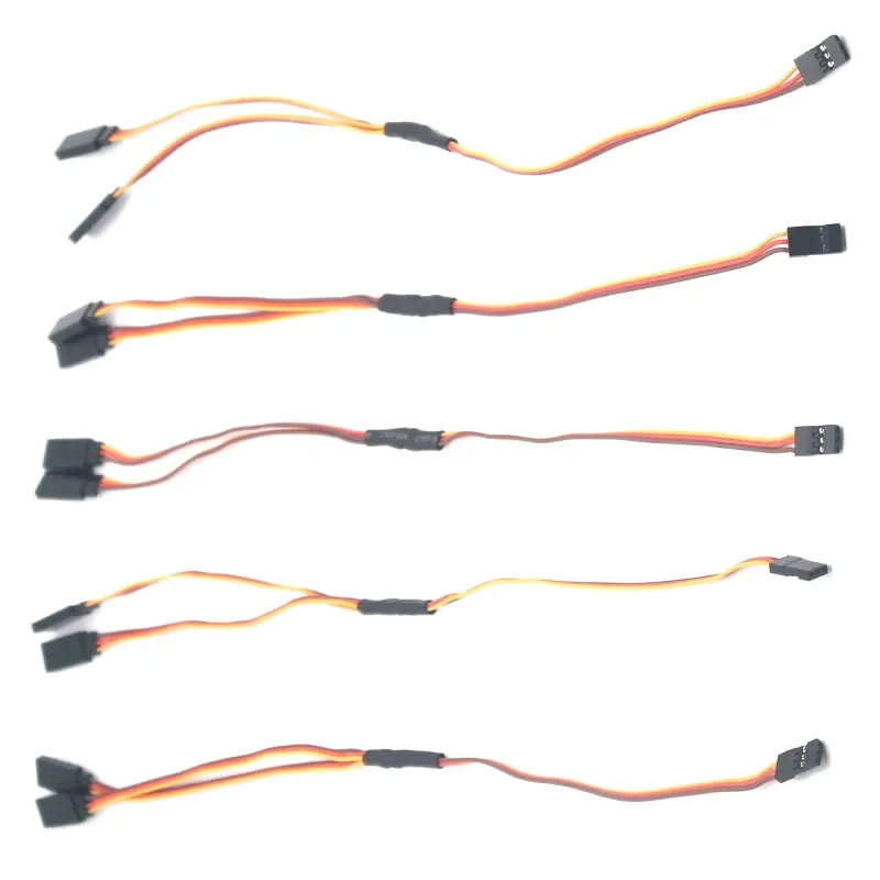 

5PCS 15CM/30CM Y Servo Cable Lead Splitter For JR FUTABA Amass HITEC