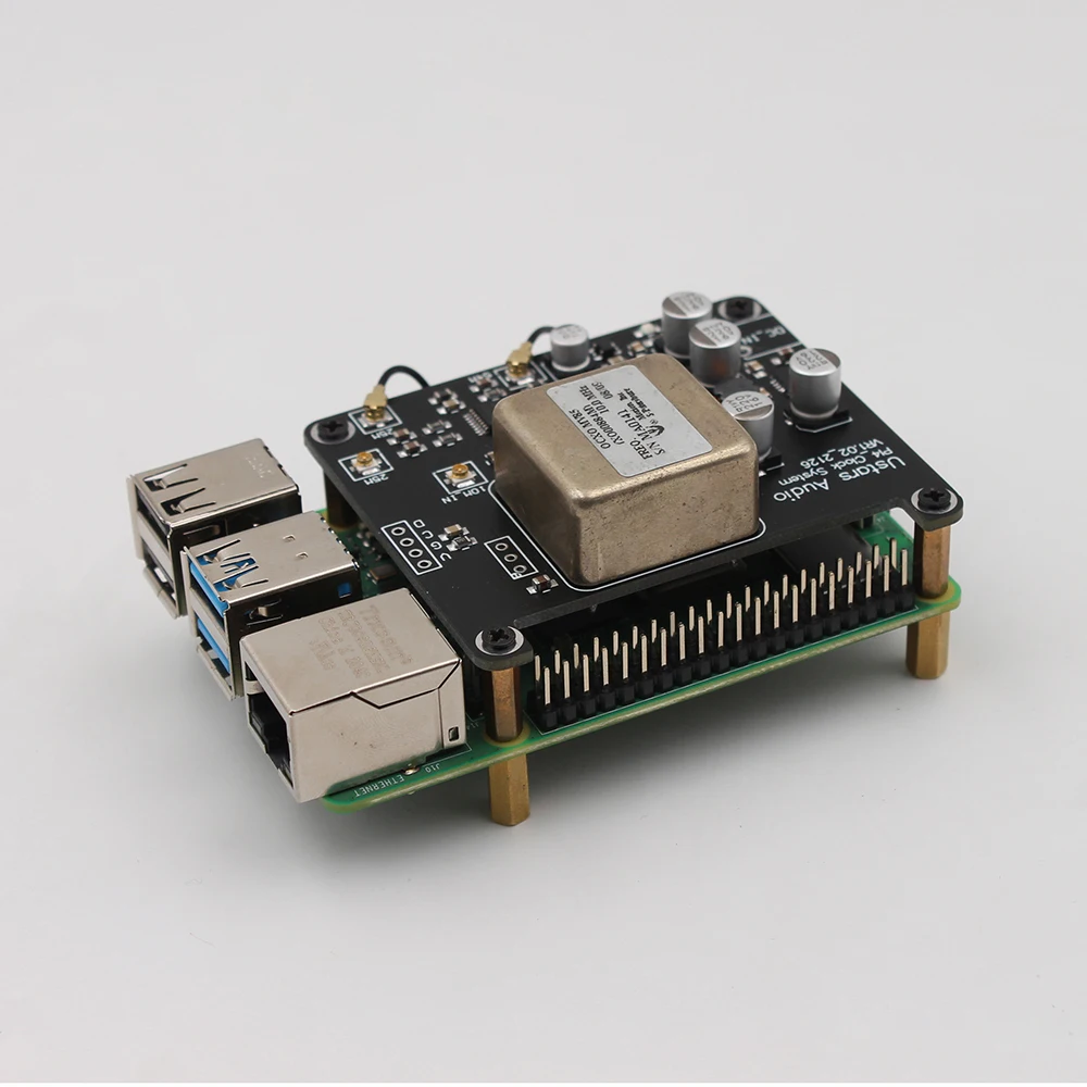 

Nvarcher HiFi Audio Clock Board OCXO Constant Temperature Crystal Oscillator Upgrade For Raspberry Pi 4B