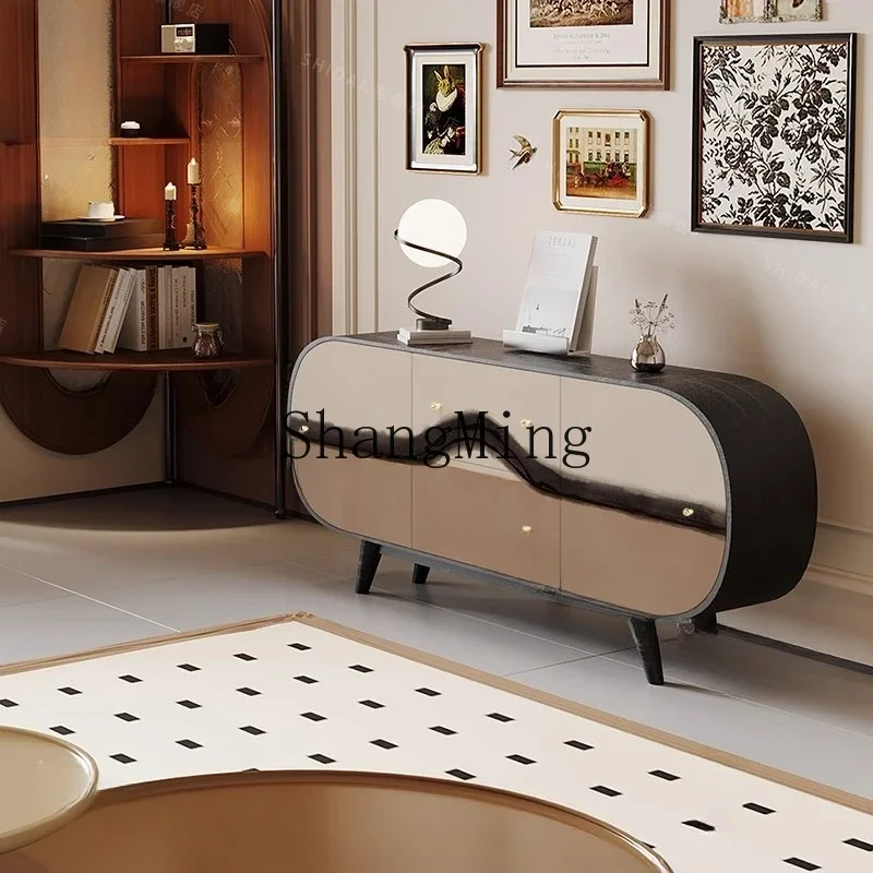 

CL simple style dining side cabinet living room bedroom TV storage cabinet dining room wall storage cabinet