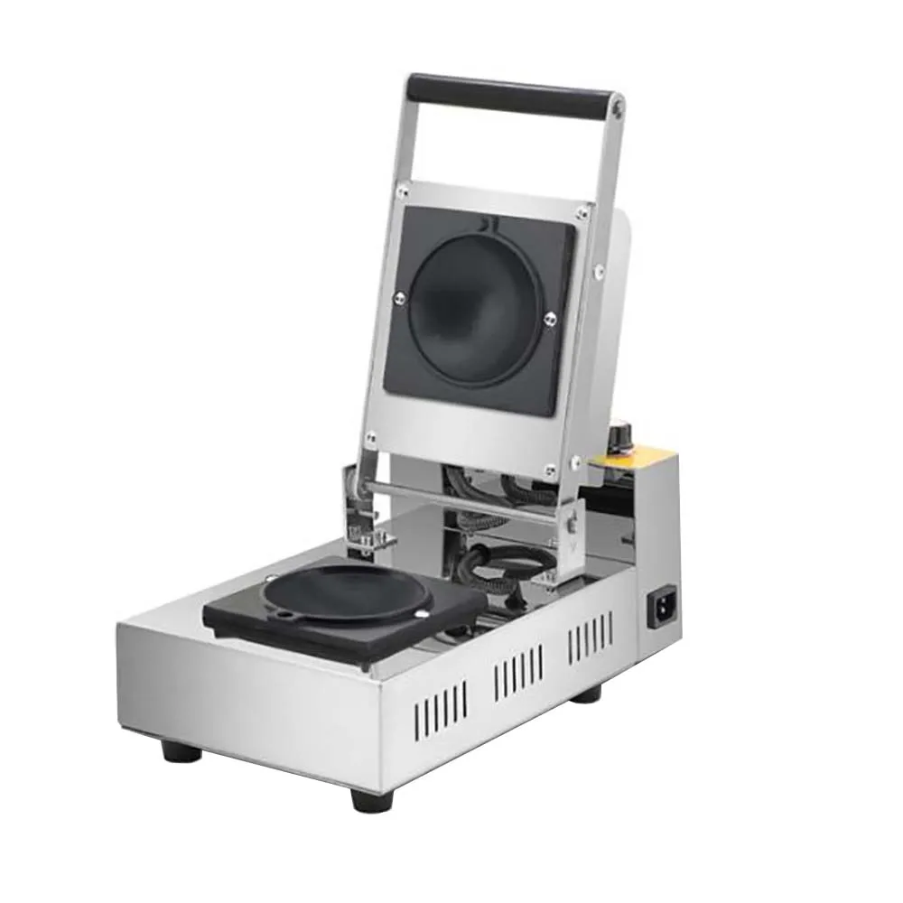 Commercial Ice Cream Waffle Maker Electric Sandwich Toaster Machines UFO Panini Maker Machinery