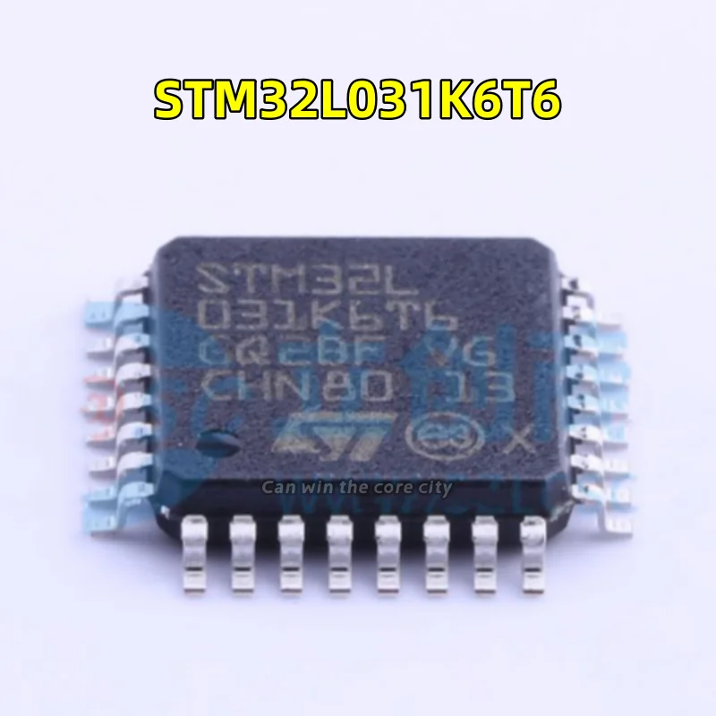 

1-100 PCS/LOT STM32L031K6T6 Package LQFP-32 microU 32 bit microcontroller MCU new original IC