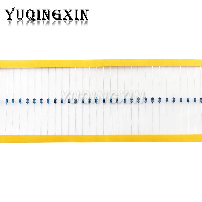 100pcs 1/8W 1R - 4.7M 1% Metal Film Resistor 0.125W 2.2 10 47 100 120 150 220 270 330 470 1K 2.2K 4.7K 10K 100K 470K 1M ohm