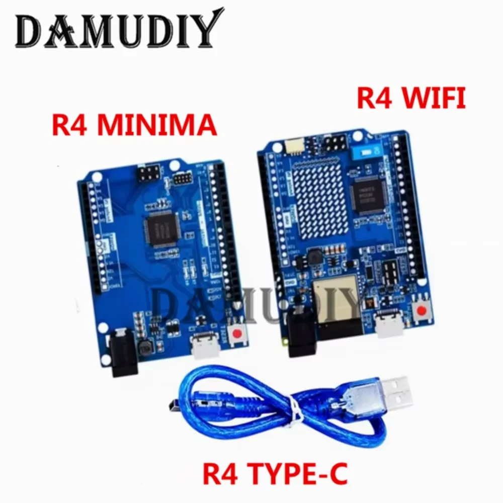 1-10PCS R4 Minima TYPE-C WIFI Development Board Module Improved Version Compatible Official Motherboard For Arduino New