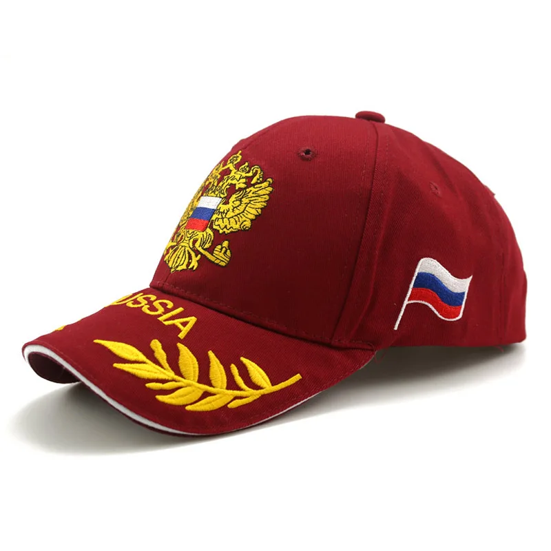 Doitbest rosyjskie czapki baseballowe kapelusz słońce dla kobiet mężczyzn haft rosja pani czapka typu Snapback sporty letnie Outdoor Hombre Gorras