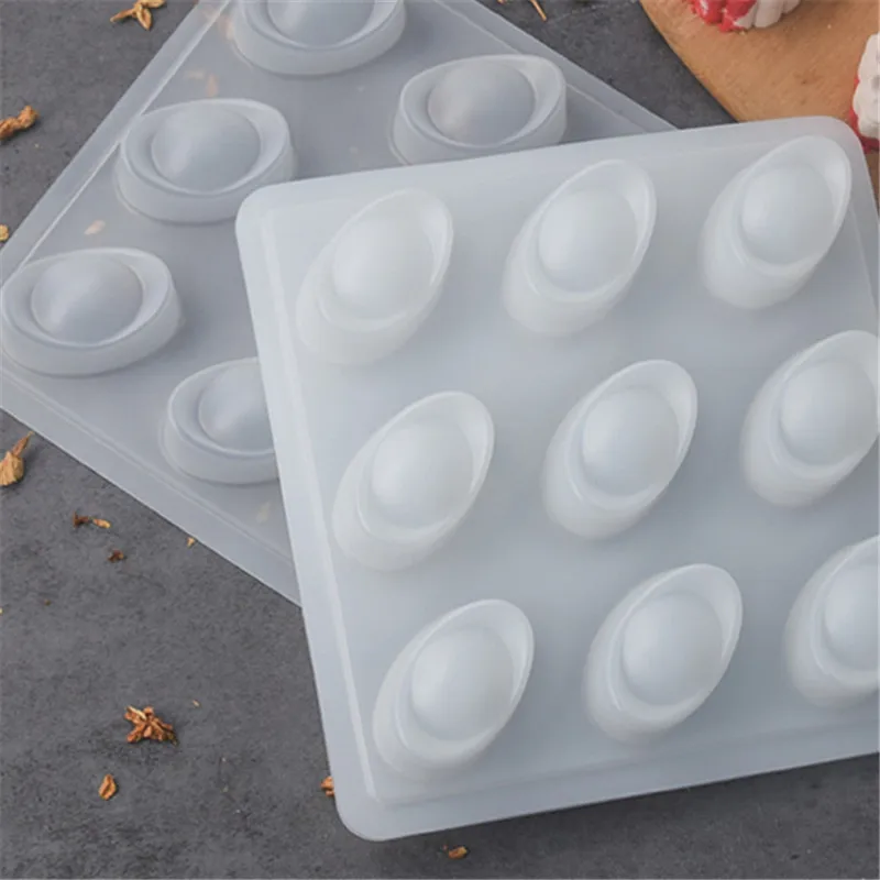 

For Cake Soap Craft Decorative Pastry DIY Mould for Consecutive Design 9Duck Soft Candy Chocolate Jelly Pudding Mold Baking Tool