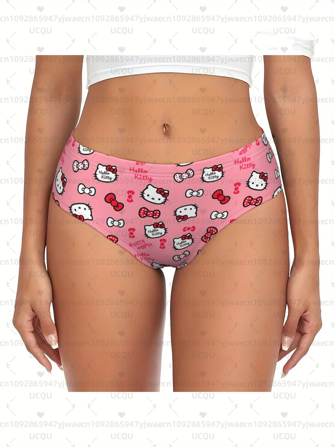 Kuromi Animated Anime Hello Kitty Mutandine brevi Donna Comfort Biancheria intima elasticizzata Regali di San Valentino Mutande