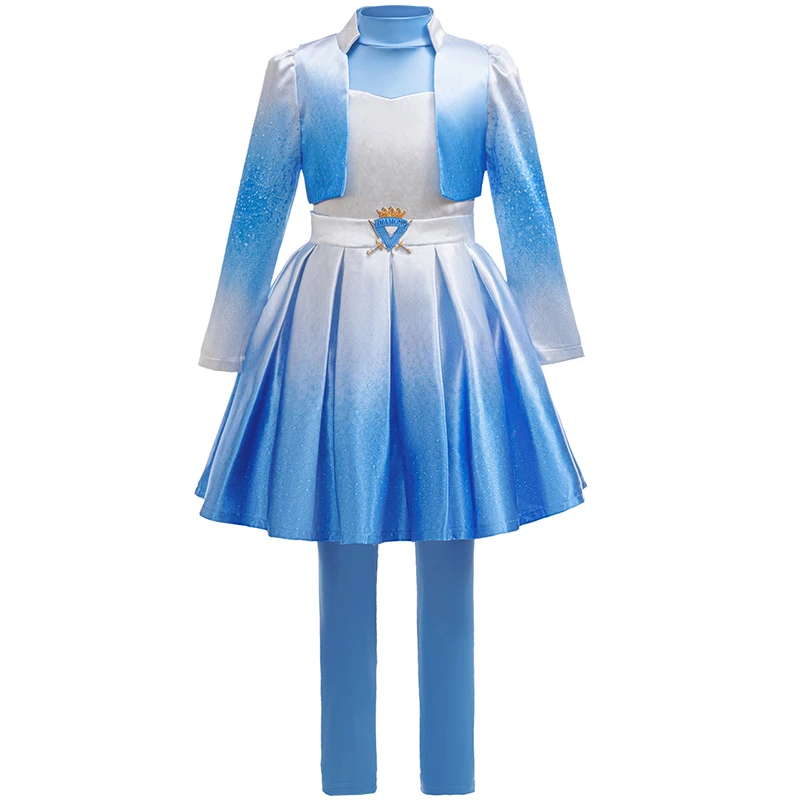 2026 Kinder Karneval Geburtstagsparty Kleidung Mädchen Königin Erbin Böse Märchenfigur Halloween Kostüm Mädchen Erbin Schwestern Top + Rock – Detail 34