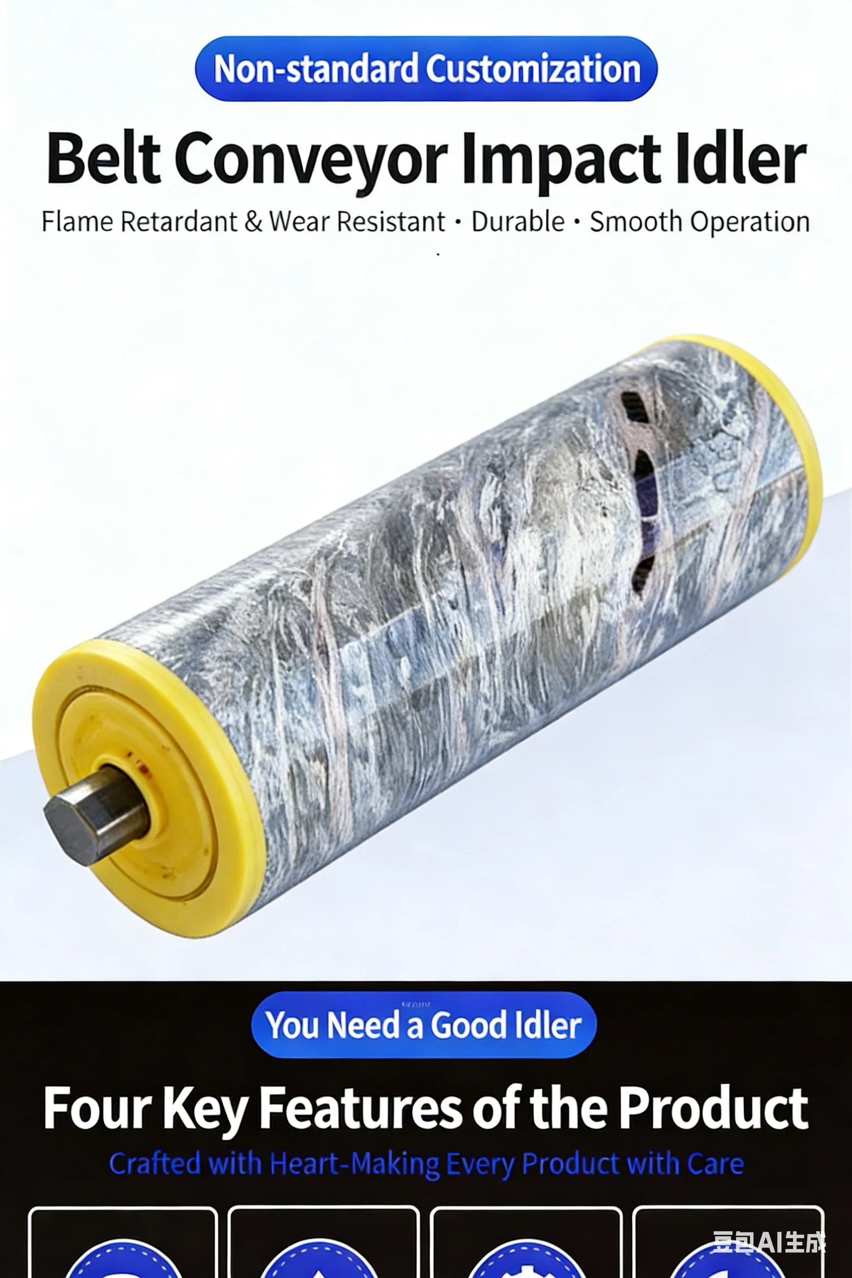 

Направляющий ролик Nine Dragon Jade, конвейерный ролик из нефритового камня, спиральный параллельный ролик слот-типа, усиленный ролик с нефритовым покрытием