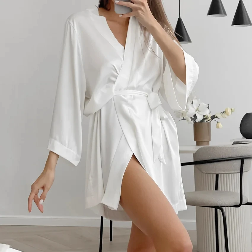 Thumbnail 2 - #37 Latest Satin Nightgowns Offers