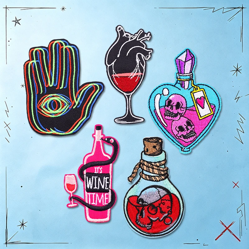 Conjunto de 5 Patches de Cavei - Iron On Patch avaliação e preço
