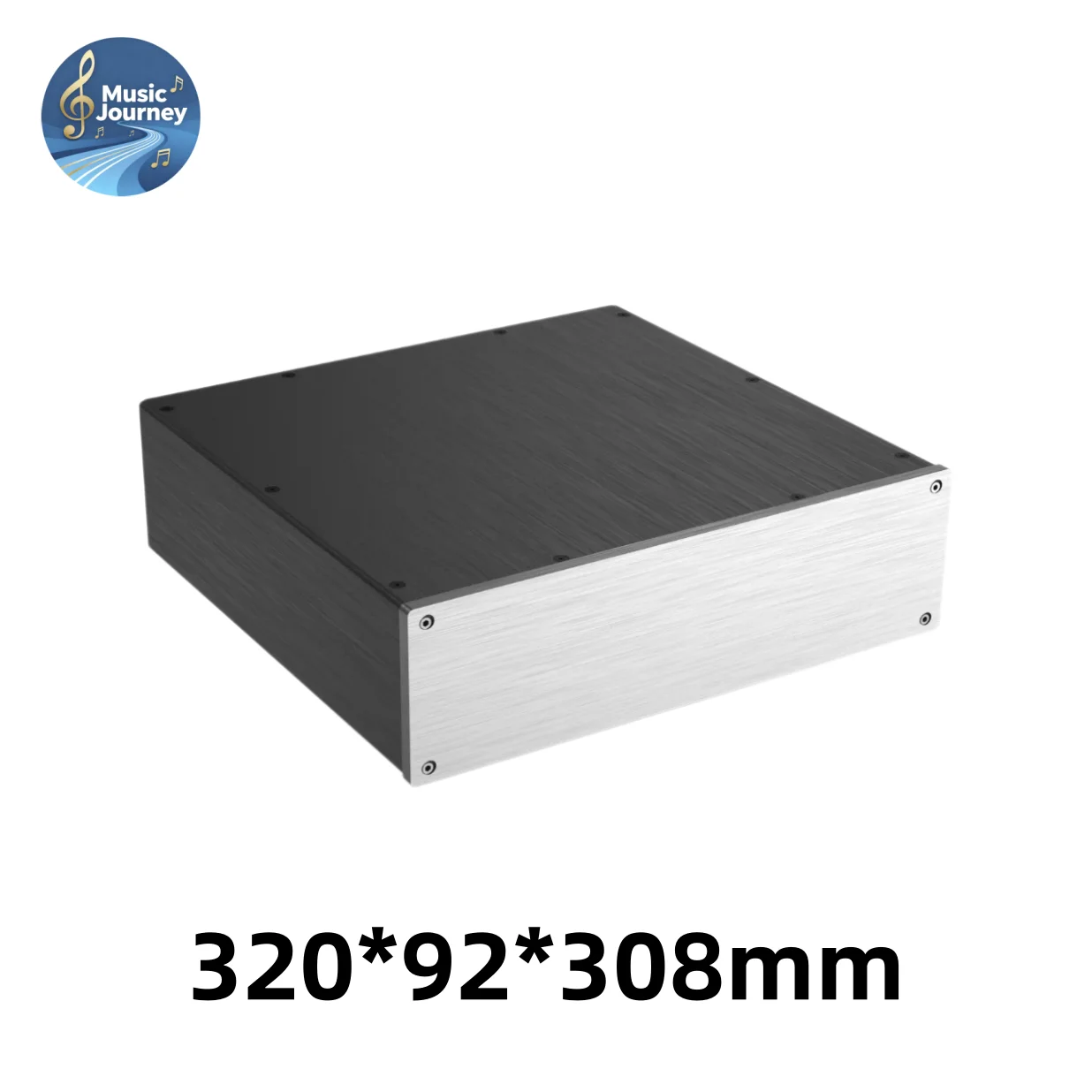 320-92-308mm-full-aluminum-preamplifier-chassis-dac-decoder-case-hi‑fi-rear‑stage-amp-diy-home-audio-enclosure-case