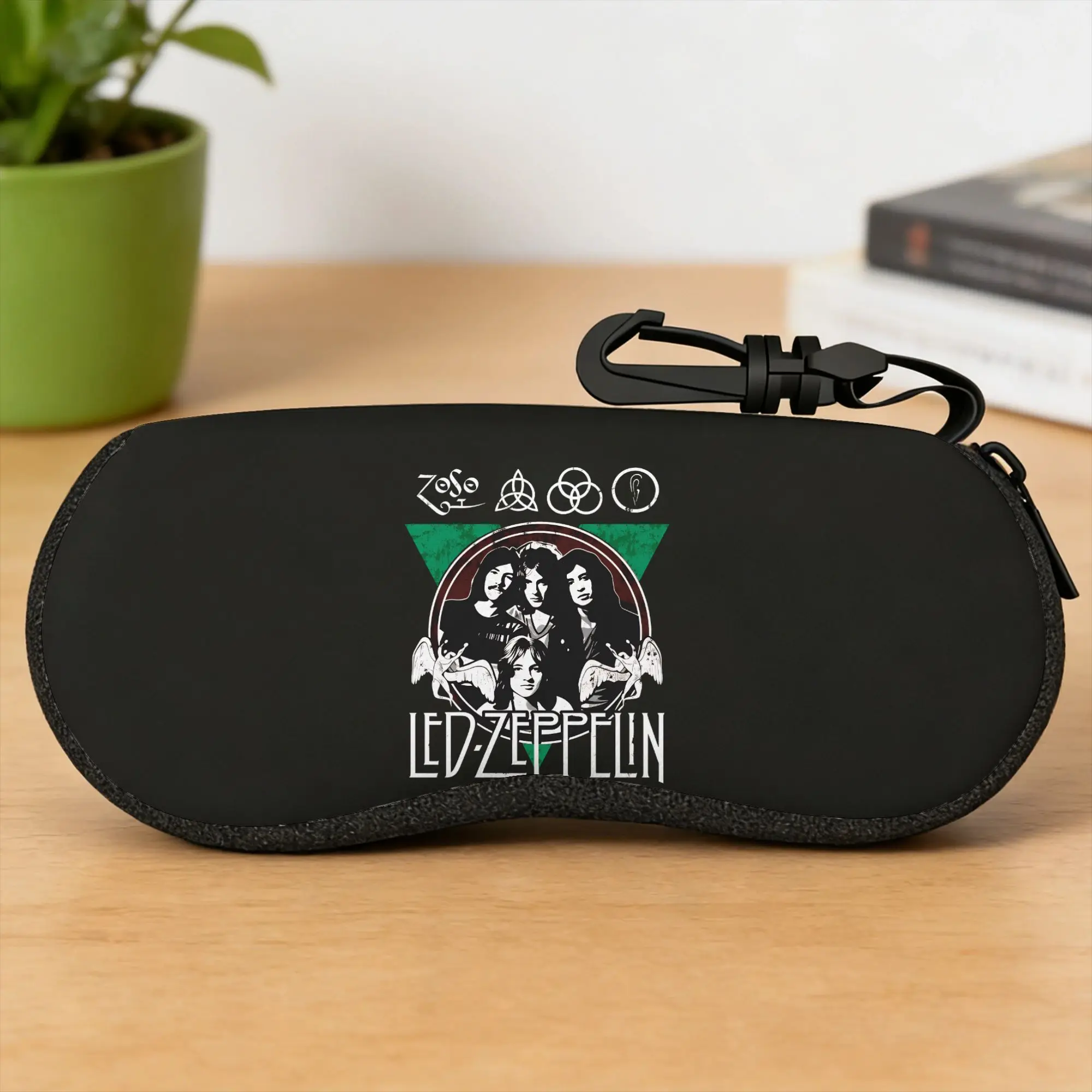 Capa para óculos The Mother Ship Led Zeppelin, capa original para óculos de sol, masculina e feminina, caixa prática para óculos, bolsa macia para óculos