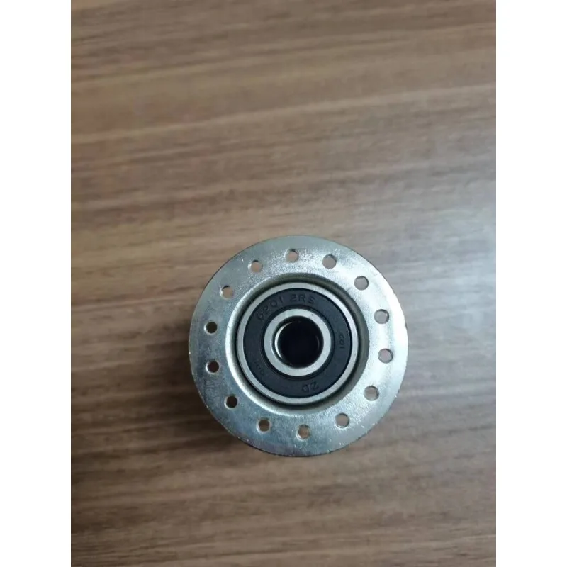 Universal standard wheelchair thickened 28-hole electroplated iron wine glass style hub - rust-proof