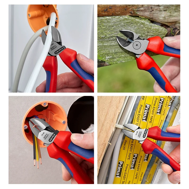 KNIPEX Tool Diagonal Pliers Wire Cutter High Quality Vanadium Electric Steel Cutting Tools No.7002160| 7002180