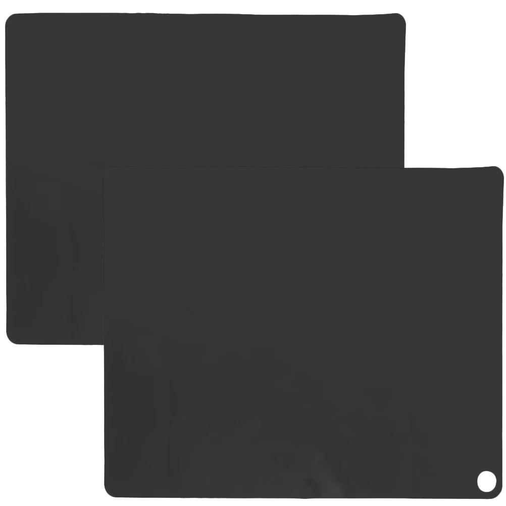 

2 Pcs Cleaning Protective Pads Cooker Countertop Mat Silicone Induction for Kitchen Mats Insulated Pot Cover Insulation