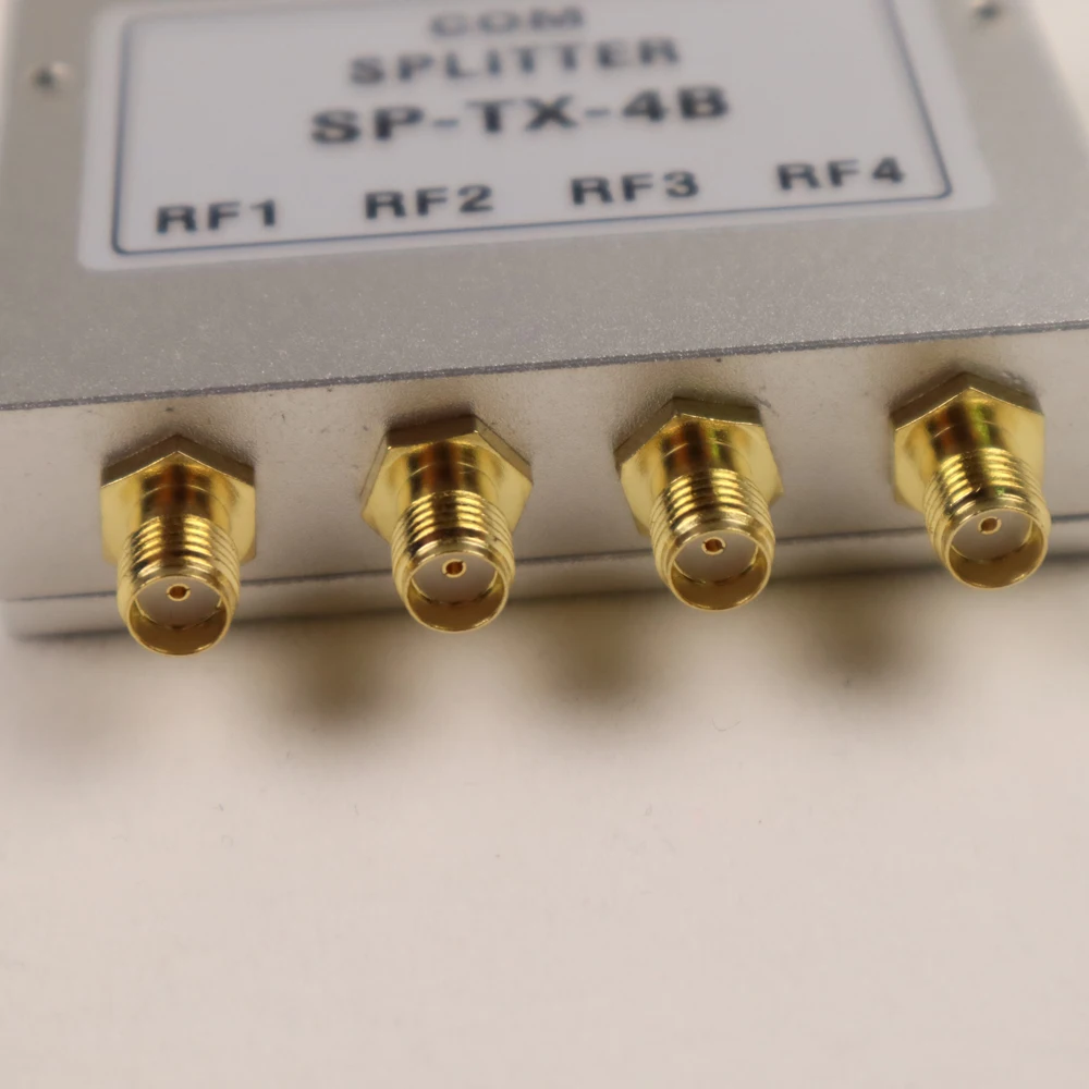 ZQTMAX 4 Way SMA Power Divider 1500MHz-8000MHz SMA power Splitter 1.5-8Ghz Divider 4Way Female Connector