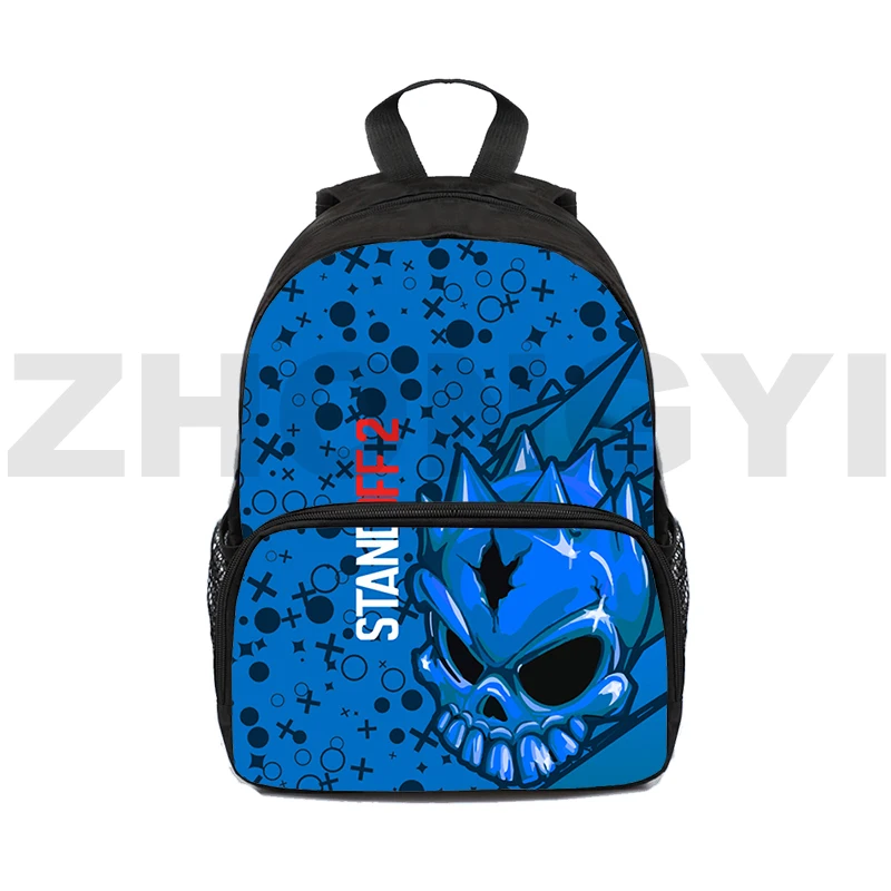 Mode Canvas Standoff 2 Rugzakken 3d Cartoon Print Schoudertas 16 Inch Jongens Meisjes Sport Schooltas Laptop Dagrugtas