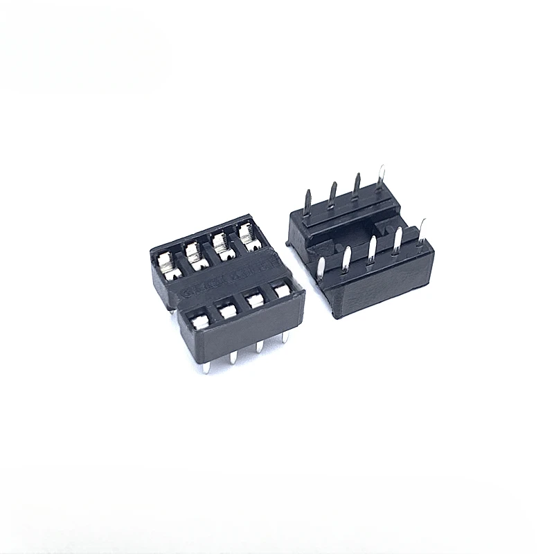 5PCS/10PCS/50PCS/Lot 2.54MM 8 Pin DIP-8 8DIP 8 DIP IC Sockets Adapter Solder Type