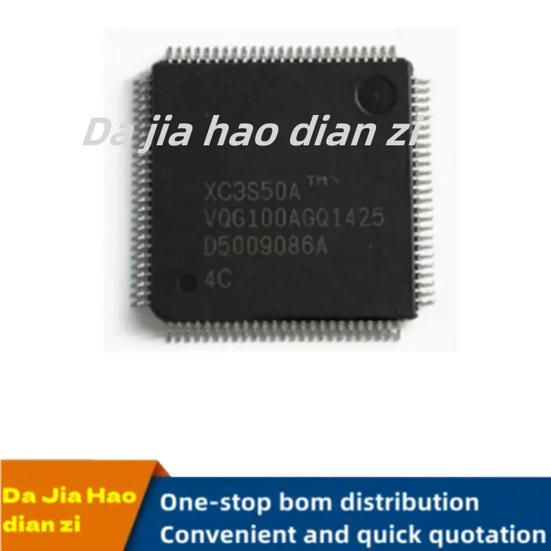 1pcs/lot XC3S50A-4VQ100C QFP-100 ic chips in stock