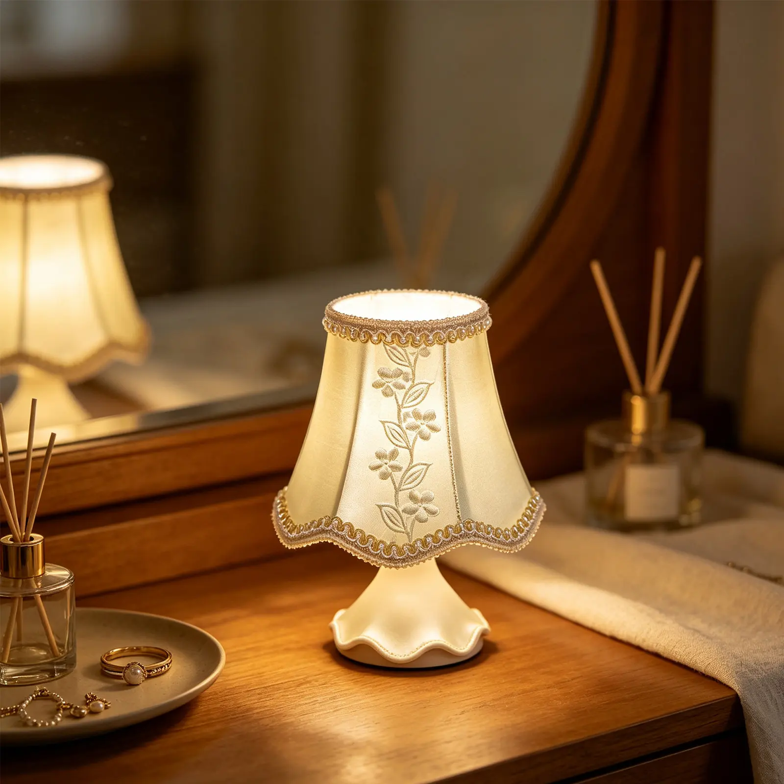 Small Leaf Pattern Lampshade Vintage Retro Style Indoor Light Cover for Ceiling Wall Pendant Lamp Replacement Lamp Shade