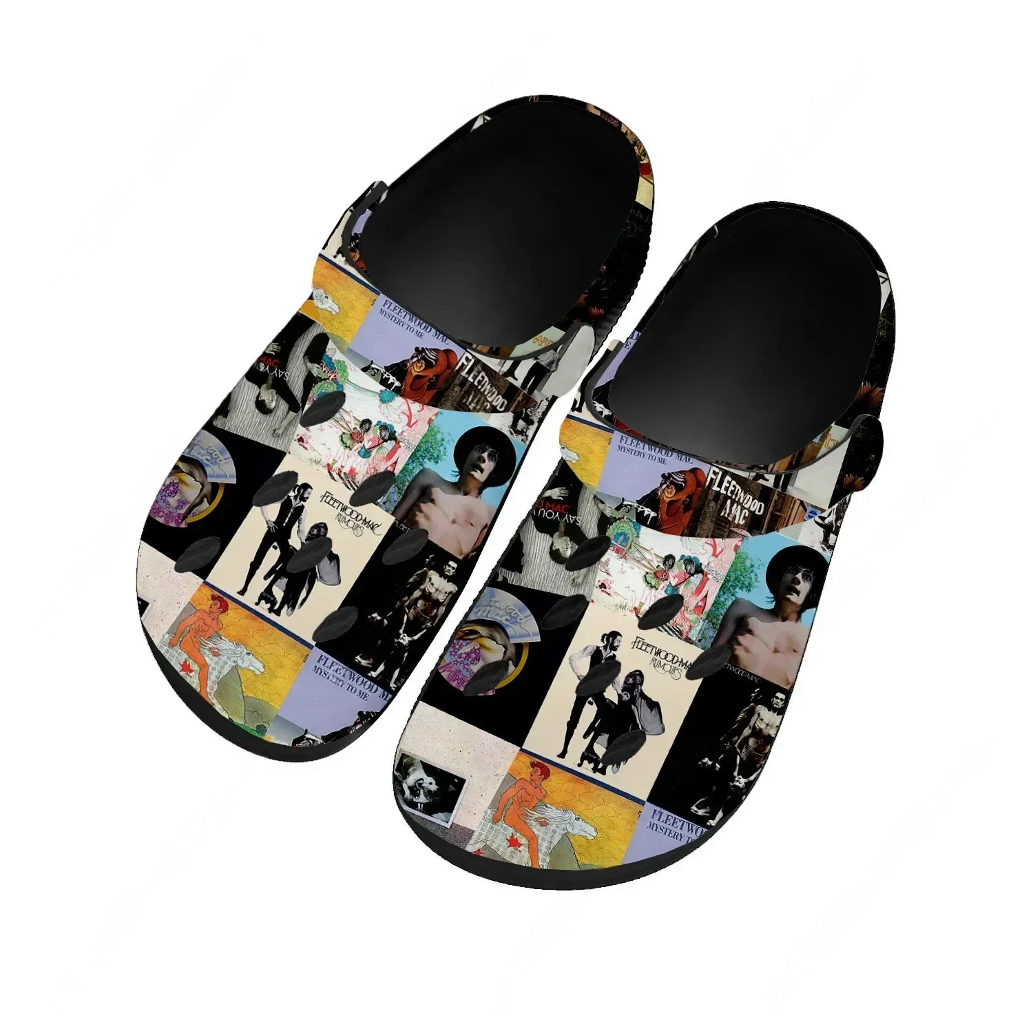 

Fleetwood Mac Water Shoes Mens Womens Non-slip Fashion Home Garden Clogs Customizd Sandals Beach Breathable Hole Slippers
