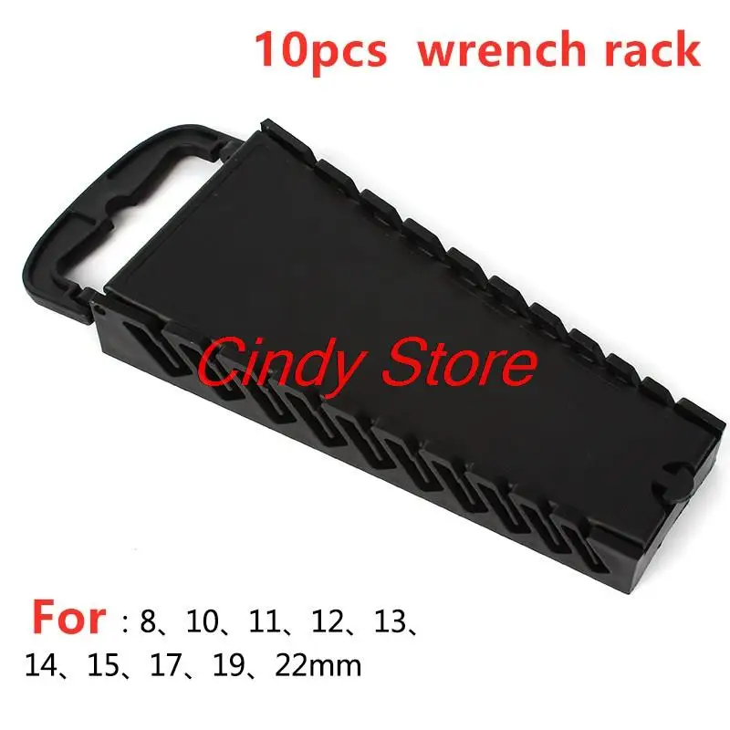 Imagem -03 - Suporte de Chave Padrão Bandeja de Trilho de Plástico Spanner Rack Ferramentas de Armazenamento Bolsa Organizador Chaveiras de Garagem Keeper 722 mm 22 Slot