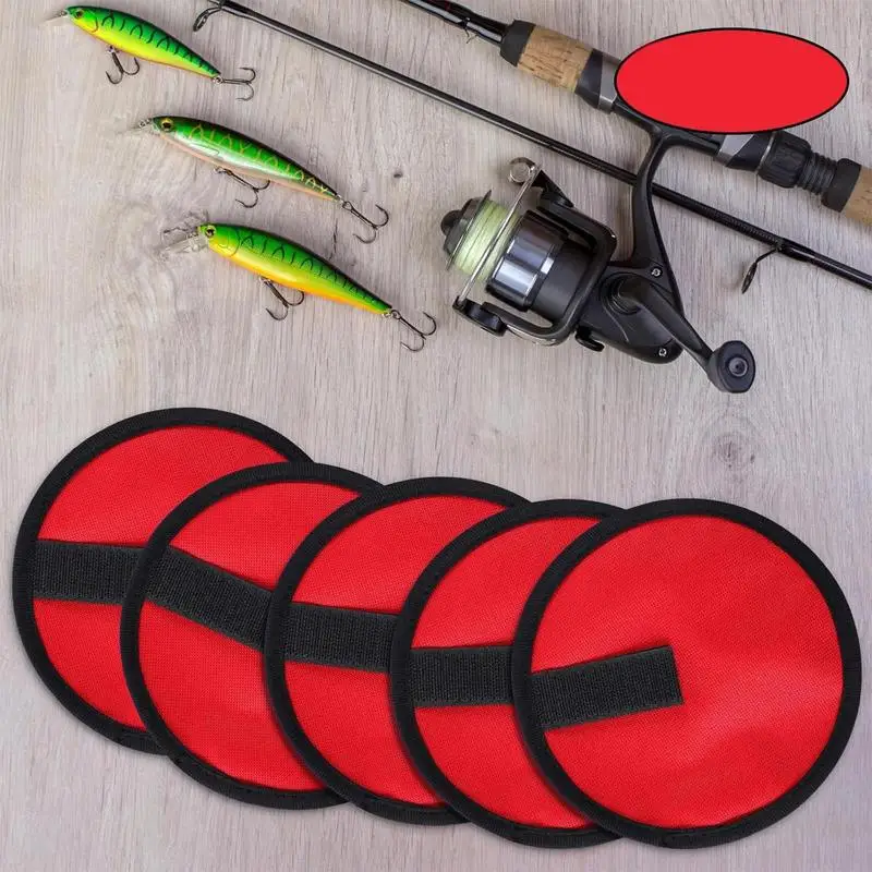 Fishing Bait Wraps Fishing Hook Cover Fish Lure Shield Bait Storage Protector Protective Easily See Lures Fishing Hook Covers